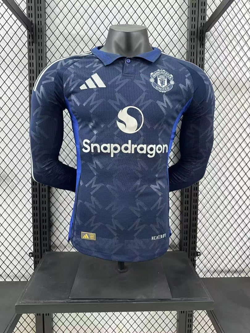 Manchester United 24/25 Away Long Sleeve Football Shirt