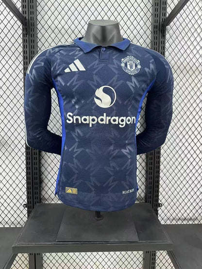 Manchester United 24/25 Away Long Sleeve Football Shirt