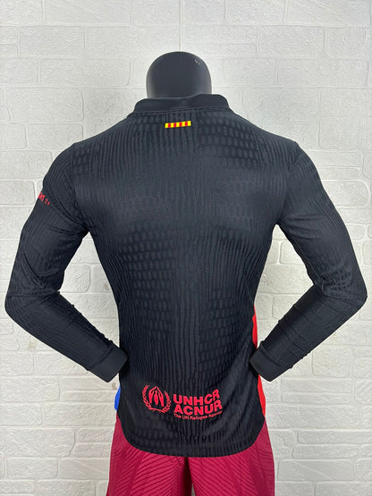 Barcelona 24/25 Away Long Sleeve Football Shirt