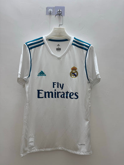 Real Madrid 17/18 Home Football Shirt