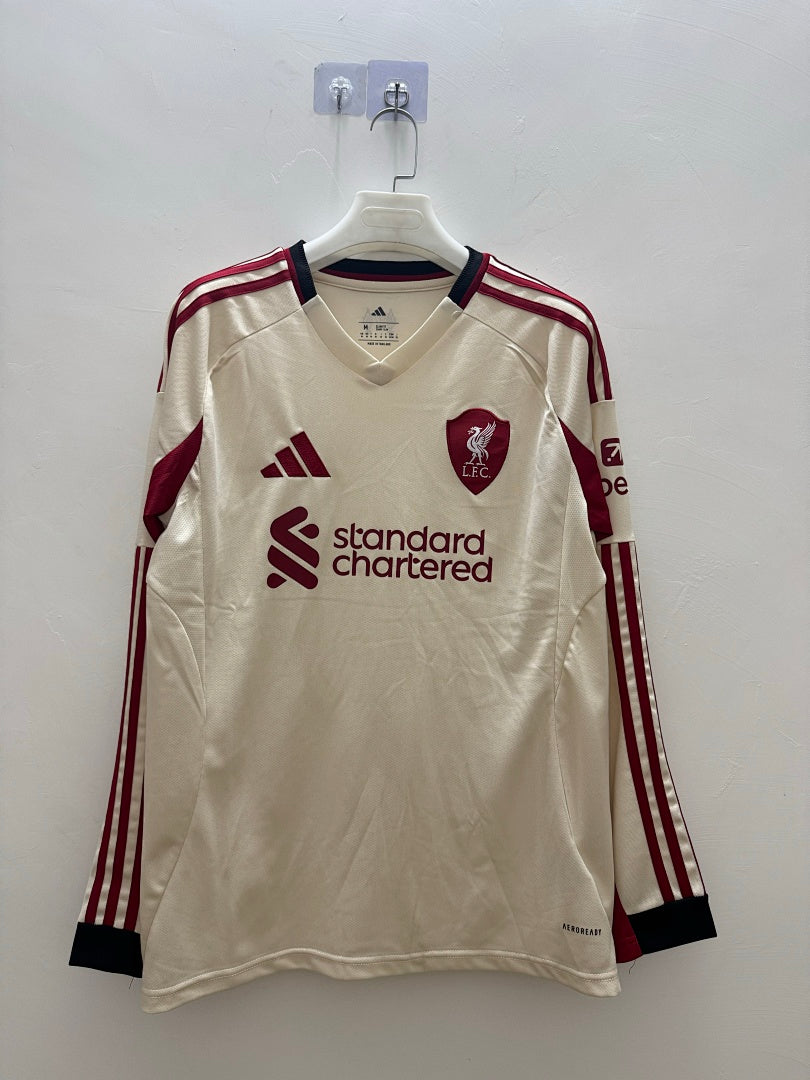 Liverpool 25/26 Away Long Sleeve Football Shirt