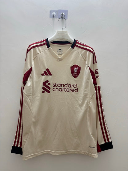 Liverpool 25/26 Away Long Sleeve Football Shirt