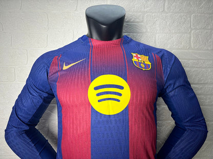 Barcelona 25/26 Home Long Sleeve Football Shirt