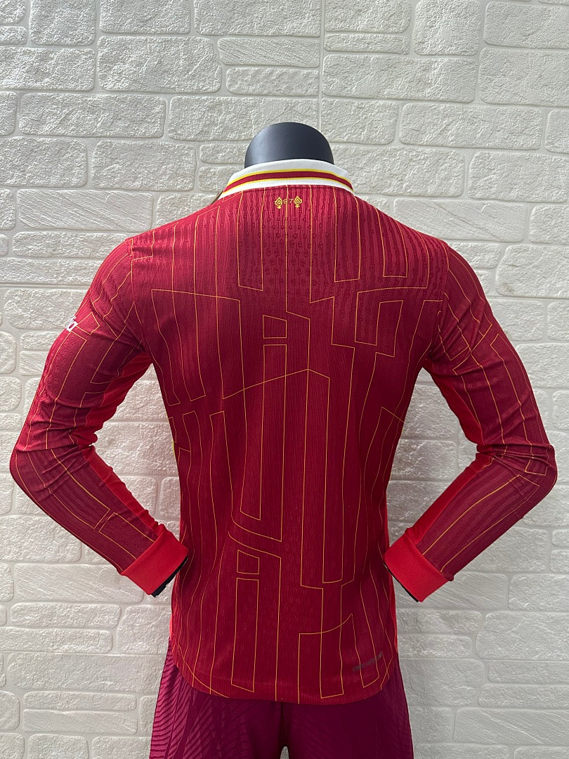 Liverpool 24/25 Home Long Sleeve Football Shirt