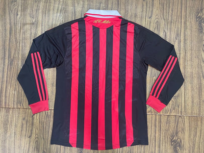 AC Milan 09/10 Home Long Sleeve Football Shirt