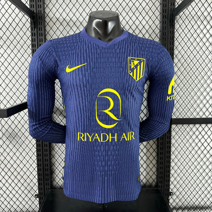 Atlético Madrid 25/26 Away Long Sleeve Football Shirt