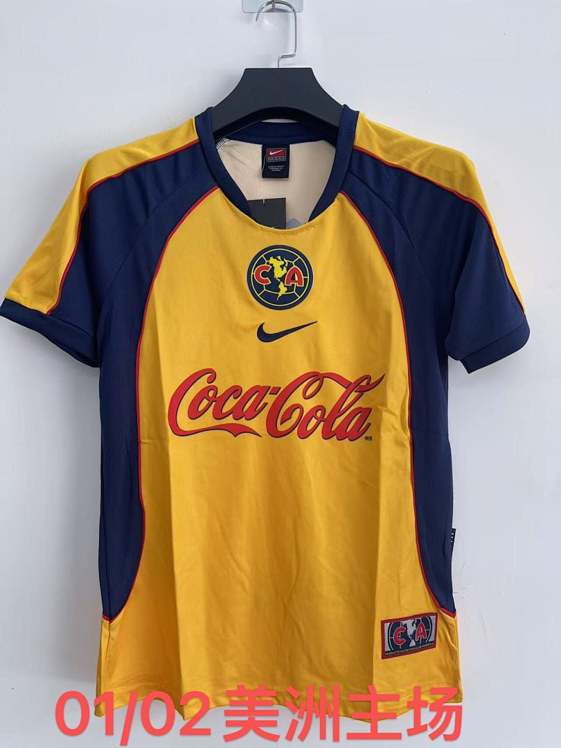Club América 01/02 Home Football Shirt