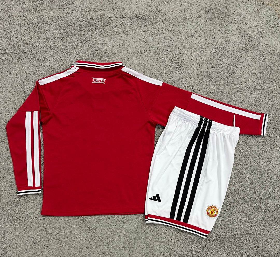 Manchester United 26/27 Home Long Sleeve Football Shirt