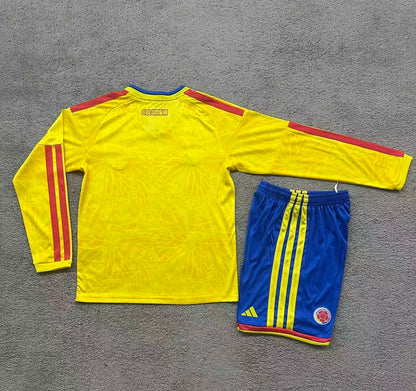 Colombia 2026 Home Long Sleeve Football Shirt