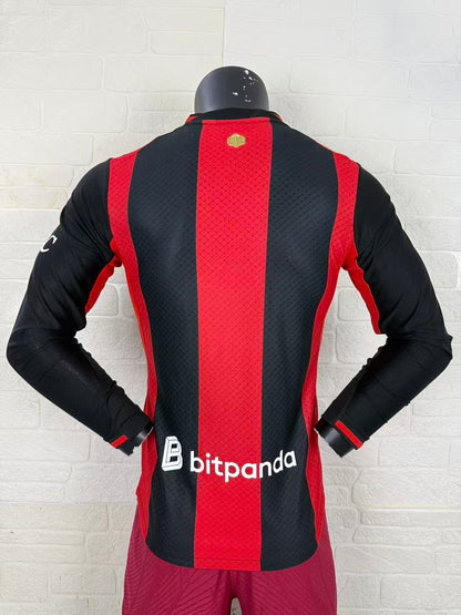 AC Milan 26/27 Home Long Sleeve Player Version Football Shirt