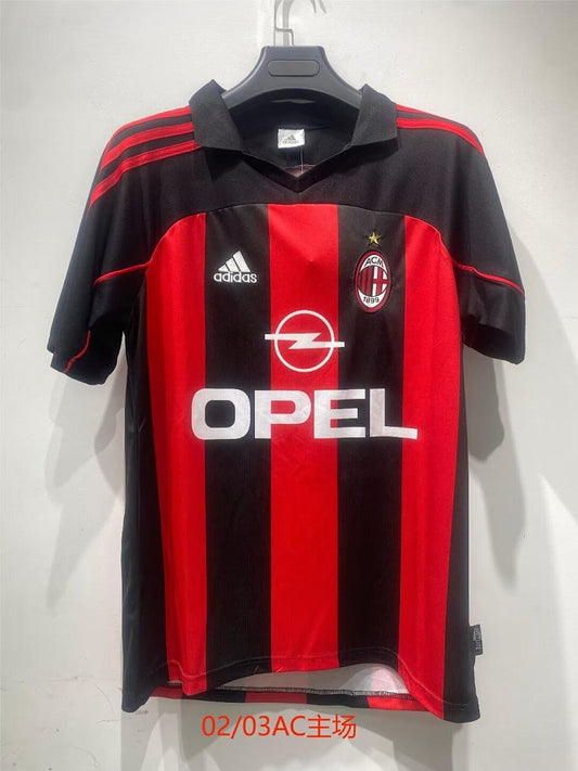 AC Milan 02/03 Home Football Shirt