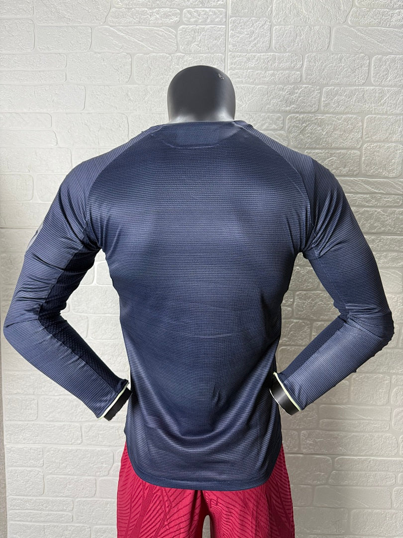 Real Madrid 25/26 Away Long Sleeve Football Shirt