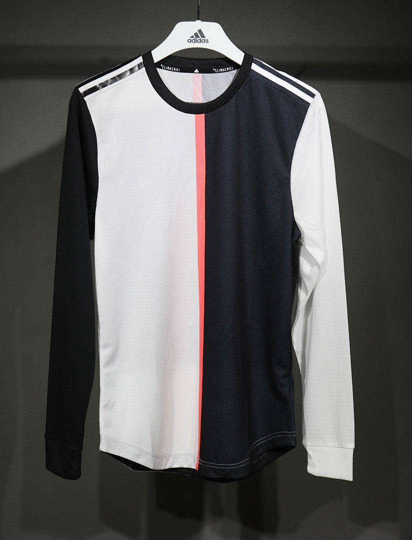 Juventus 19/20 Home Player Version Long Sleeve Football Shirt
