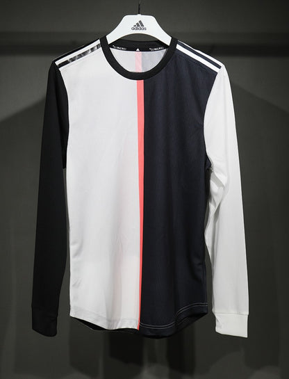 Juventus 19/20 Home Player Version Long Sleeve Football Shirt