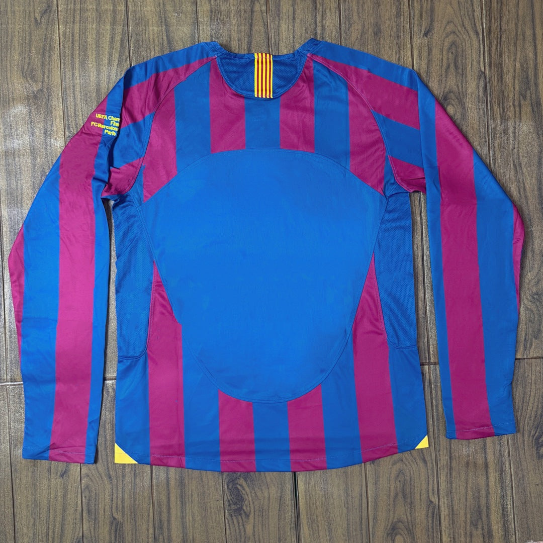 Barcelona 05/06 Home Long Sleeve Football Shirt