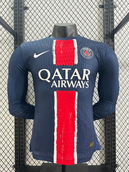 Paris Saint-Germain 24/25 Home Long Sleeve Football Shirt