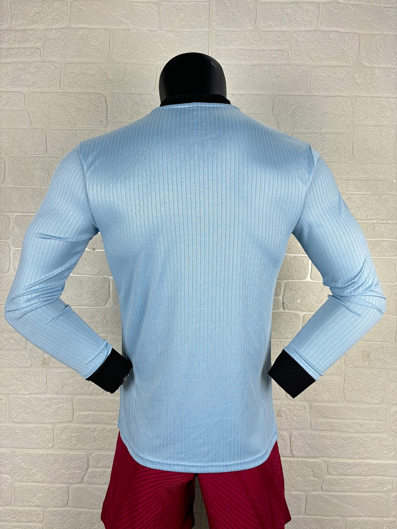Germany 25/26 Blue Special Edition Long Sleeve Football Shirt