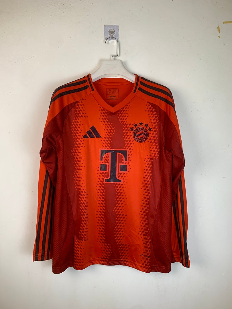 Bayern Munich 24/25 Home Long Sleeve Football Shirt