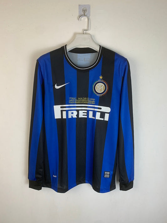 Inter Milan 09/10 Home Long Sleeve Football Shirt