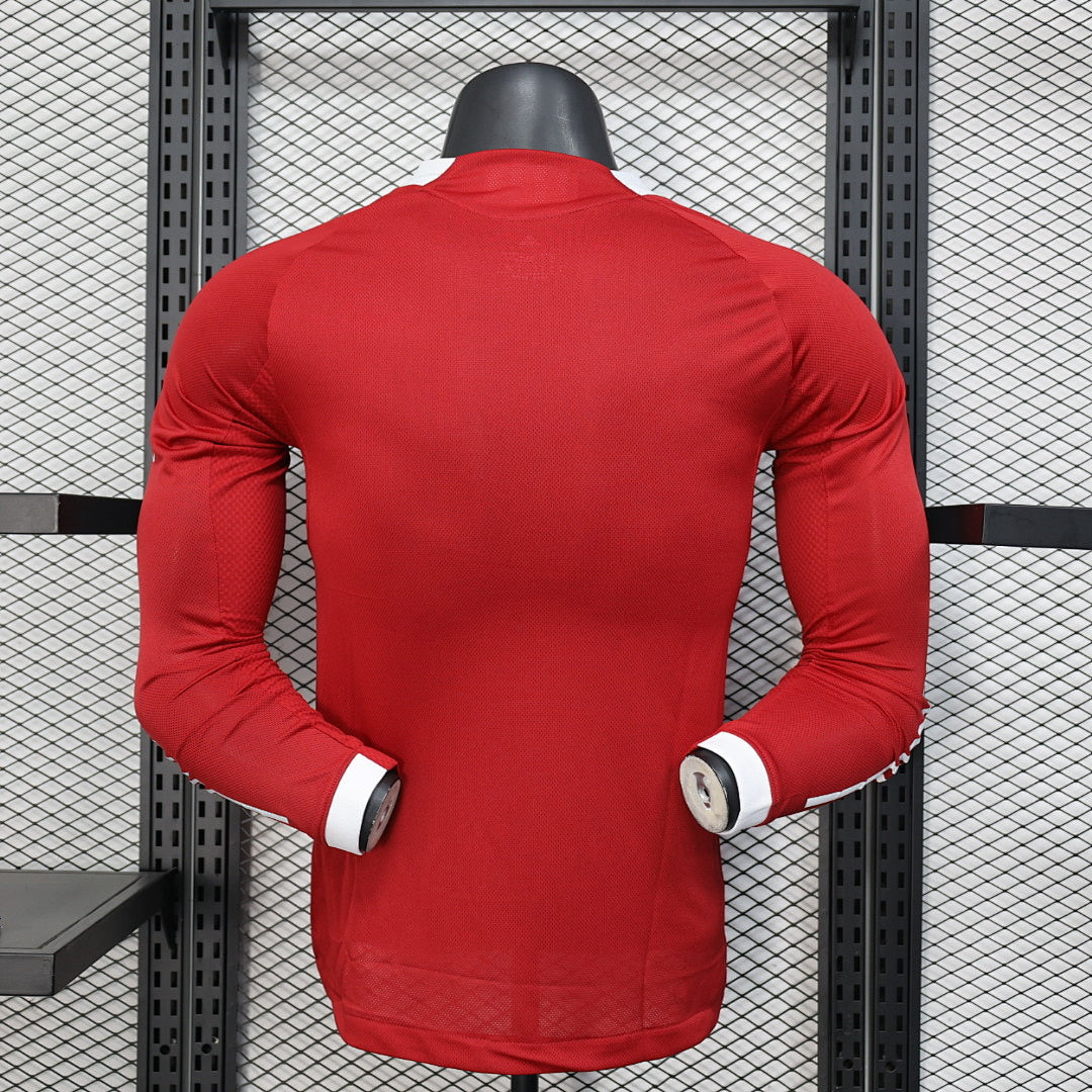 Liverpool 25/26 Home Long Sleeve Football Shirt