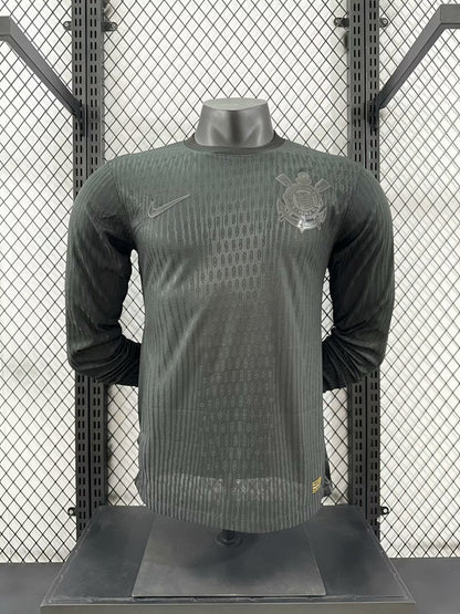 Corinthians 24/25 Away Long Sleeve Football Shirt