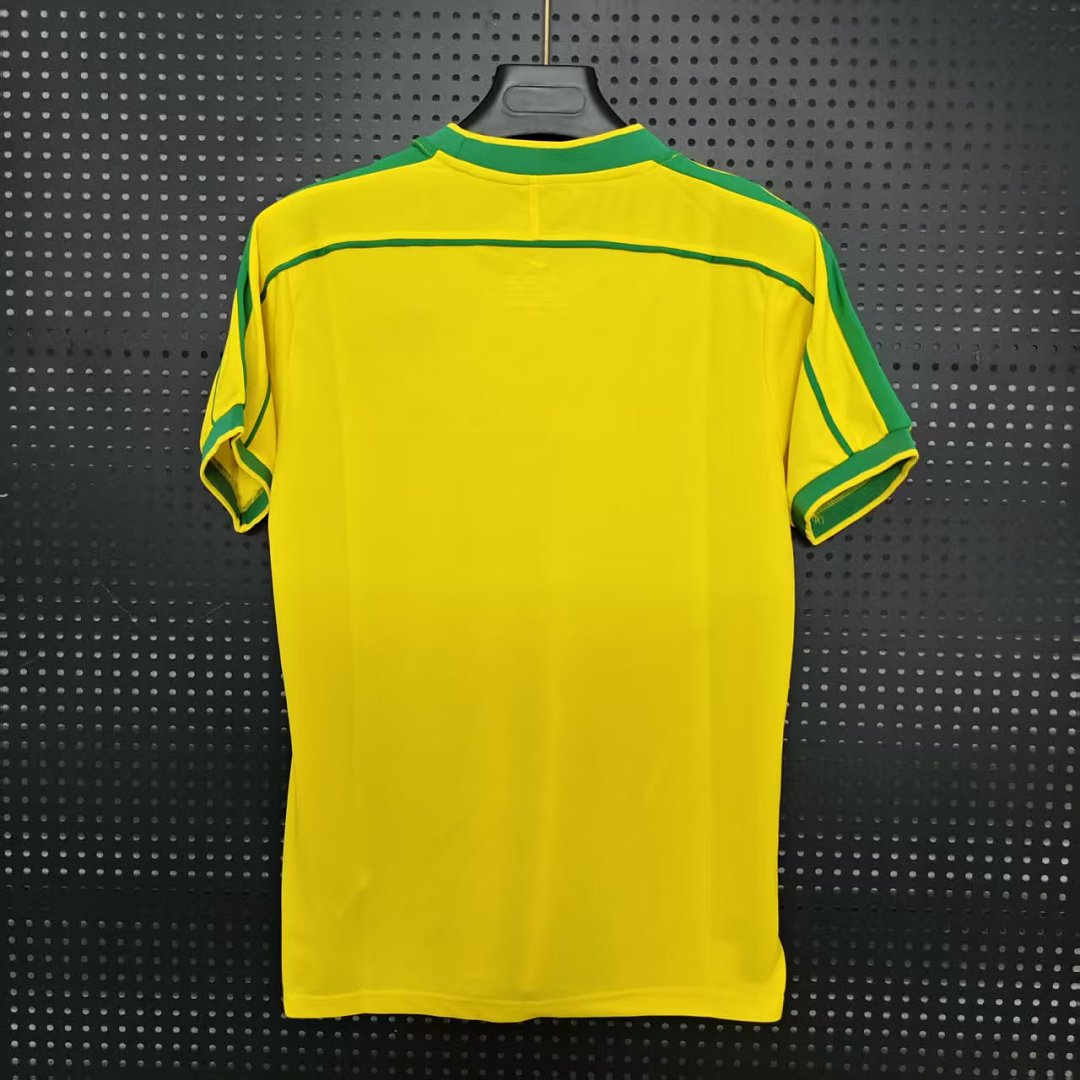 Brazil 1998 Home Football Shirt