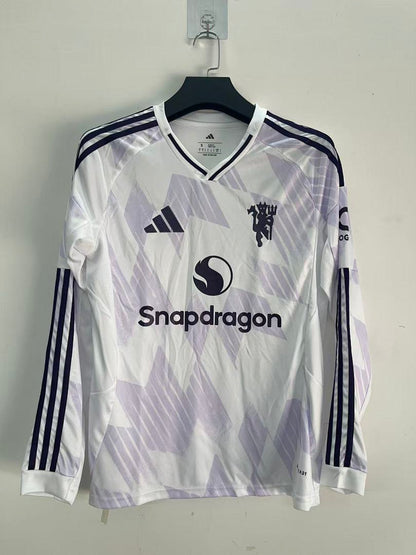 Manchester United 25/26 Away Long Sleeve Football Shirt