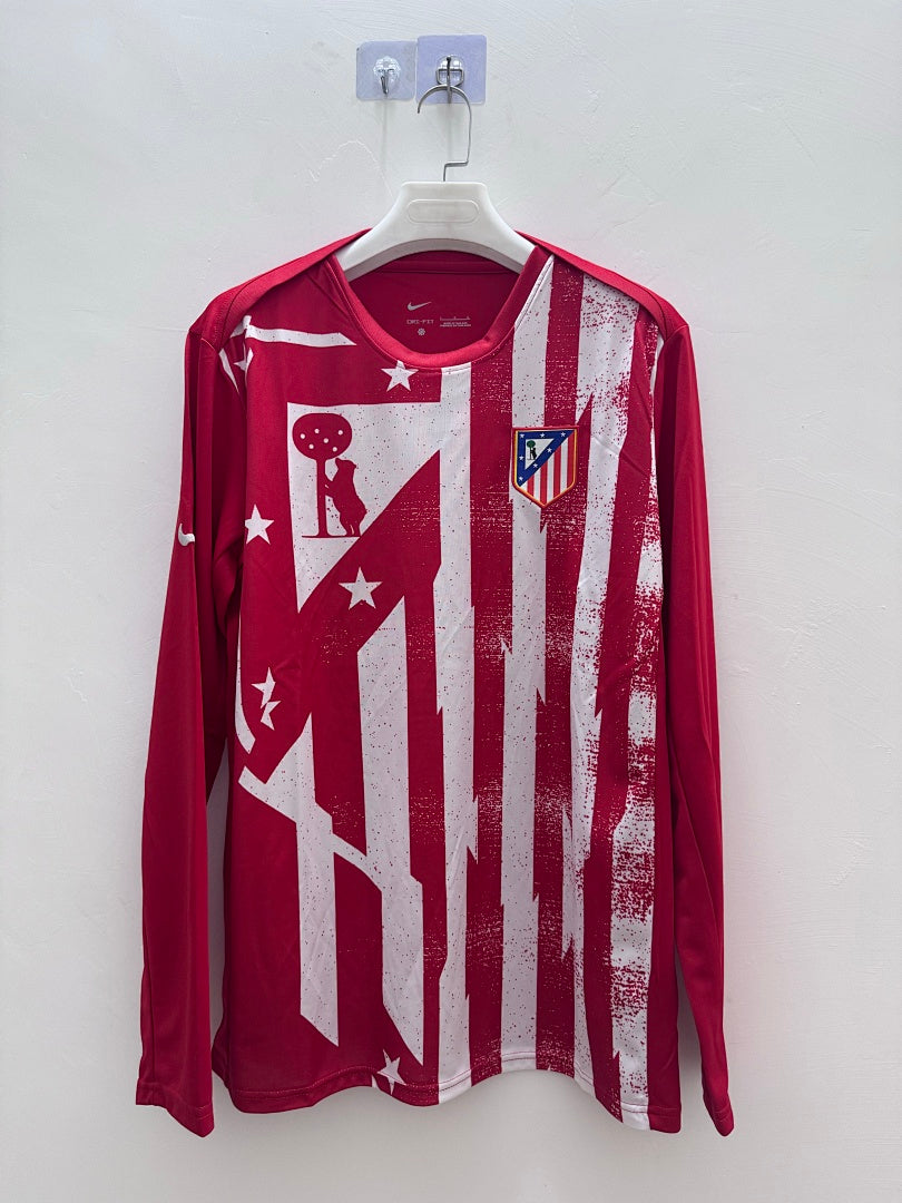 Atlético Madrid 25/26 Red Long Sleeve Training Shirt