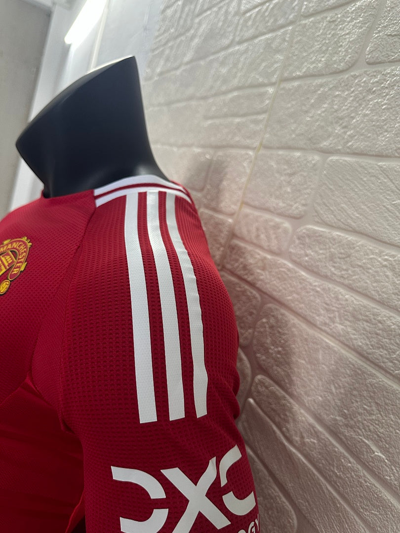 Manchester United 24/25 Home Long Sleeve Football Shirt