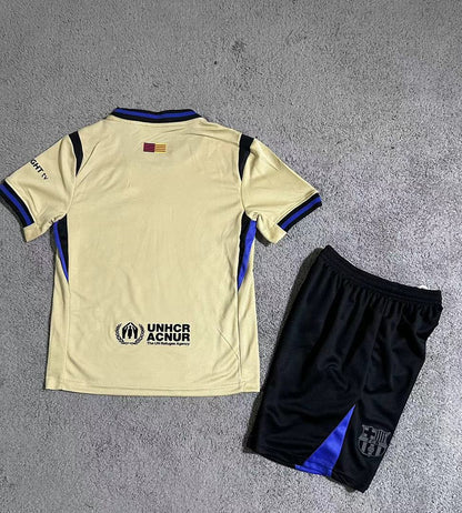 Kids Barcelona 25/26 Away Football Shirt