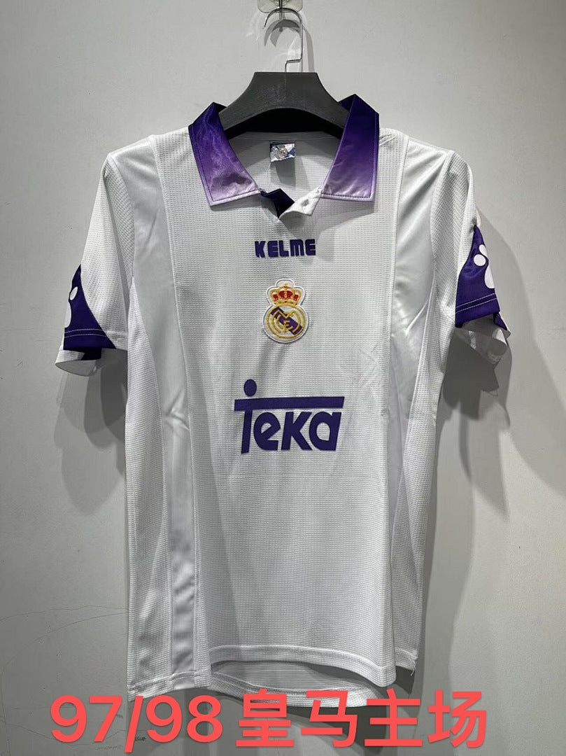 Real Madrid 97/98 Home Football Shirt