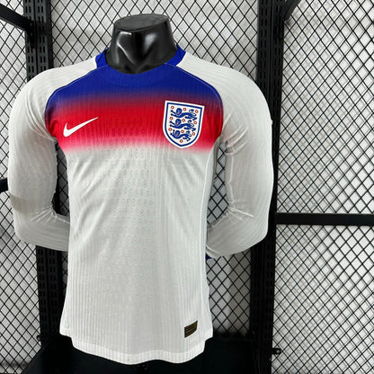 England 25/26 Home Long Sleeve Football Shirt