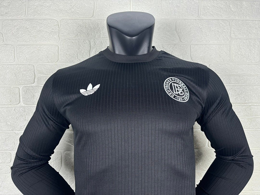 Germany 25/26 Black Special Edition Long Sleeve Football Shirt