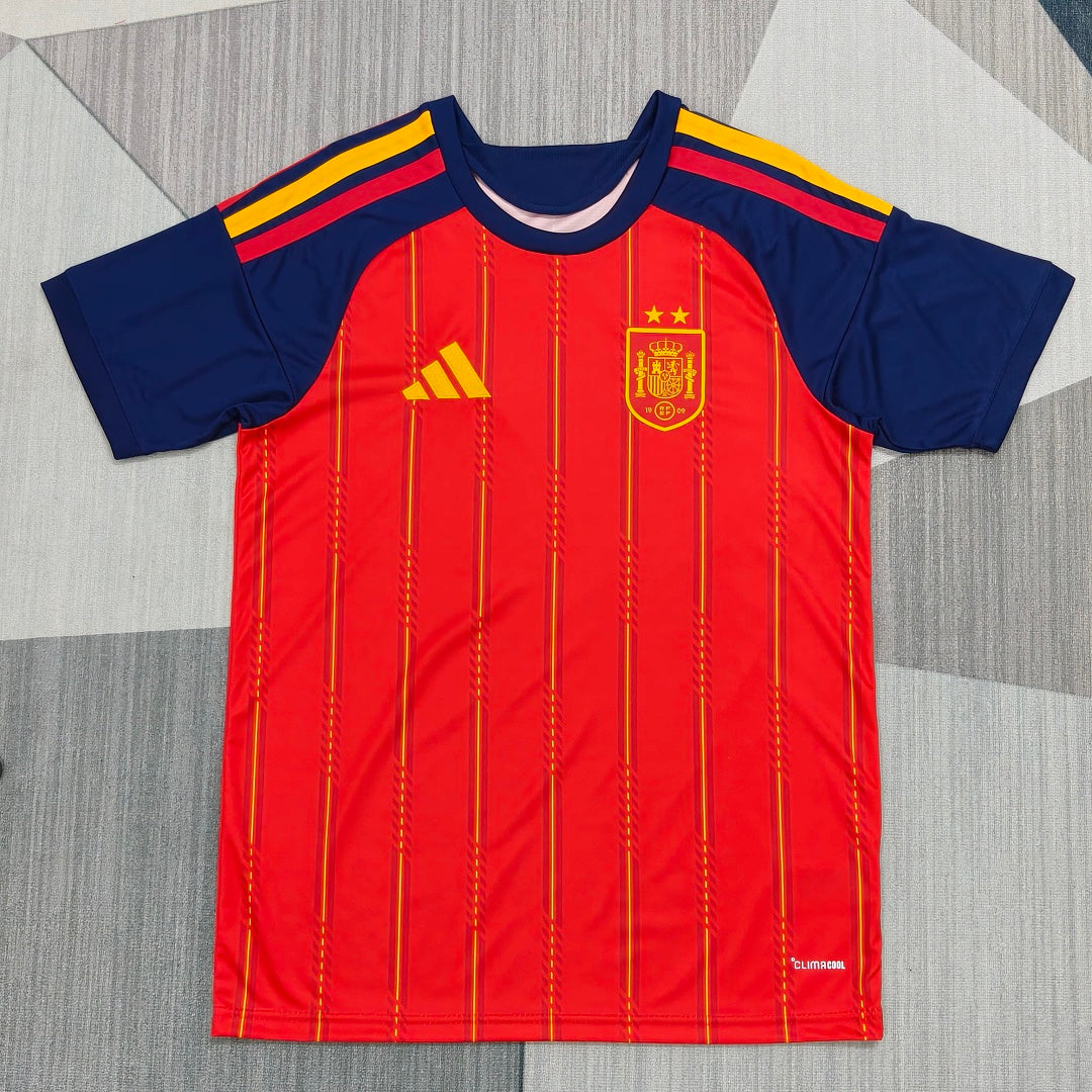 Spain 2026 Home Two Stars Football Shirt