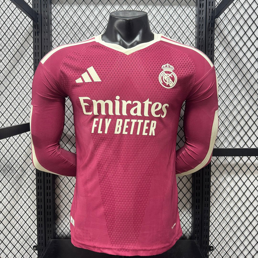 Real Madrid 26/27 Away Long Sleeve Football Shirt
