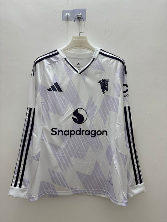 Manchester United 25/26 Away Long Sleeve Football Shirt