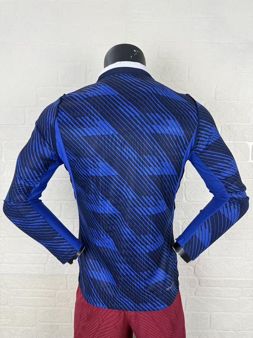 France 26/27 Home Long Sleeve Player Version Football Shirt