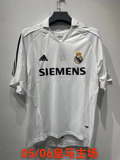 Real Madrid 05/06 Home Football Shirt