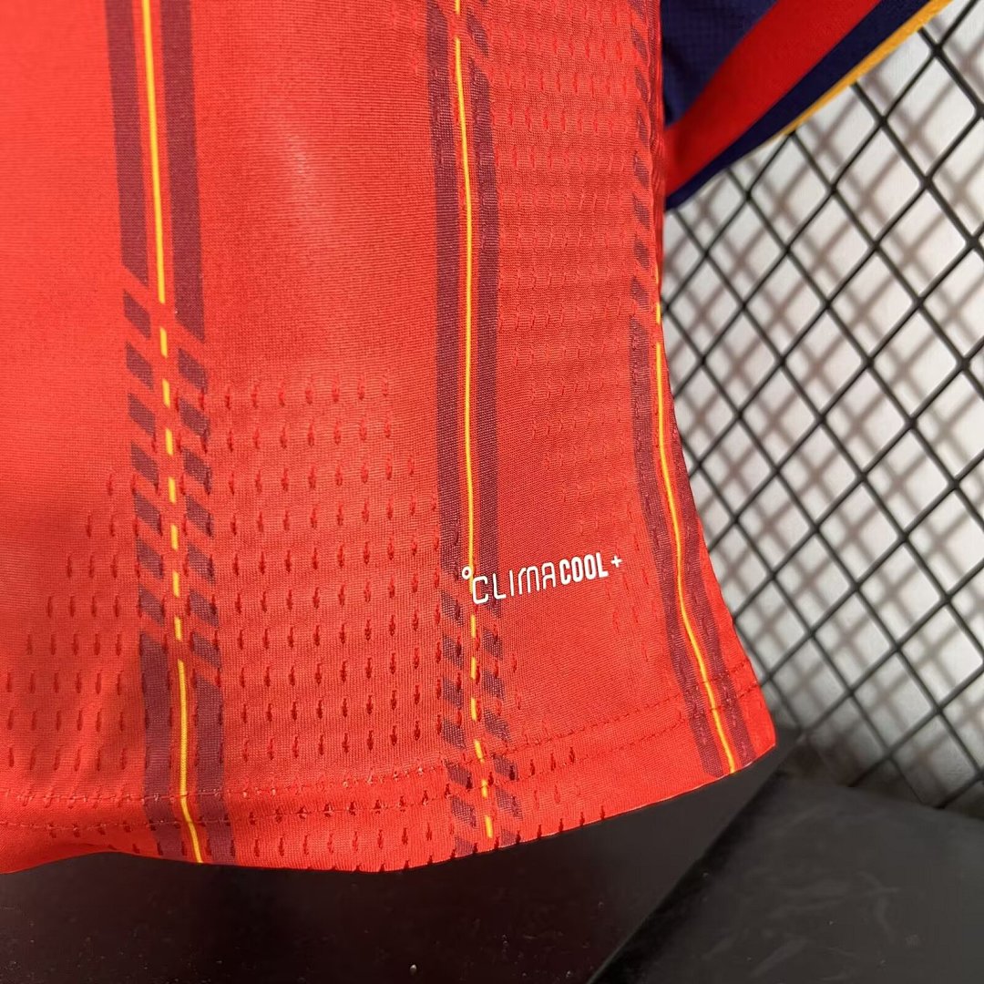 Spain 2026 Home Long Sleeve Football Shirt