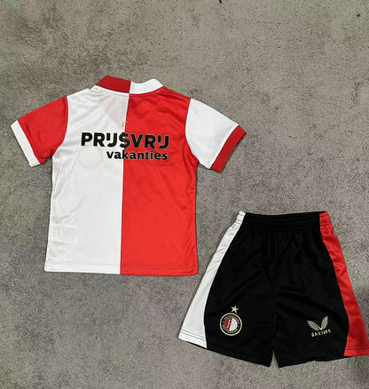 Kids Feyenoord 25/26 Home Football Shirt