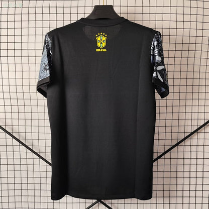 Brazil 24/25 Black Football Shirt