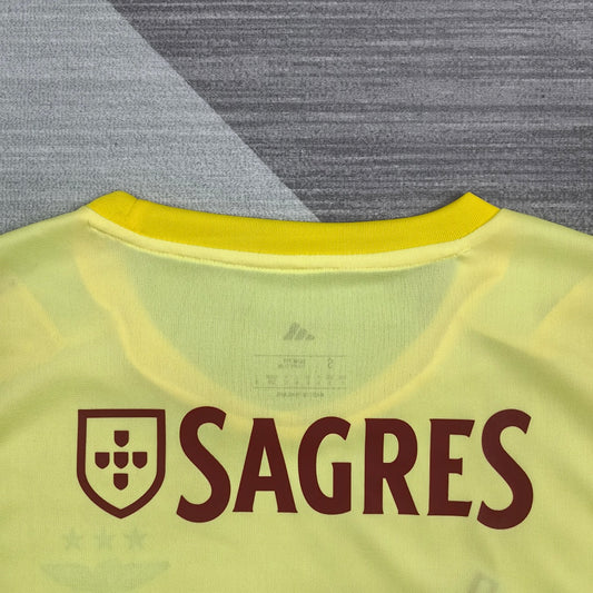 Benfica 25/26 Goalkeeper Yellow Football Shirt