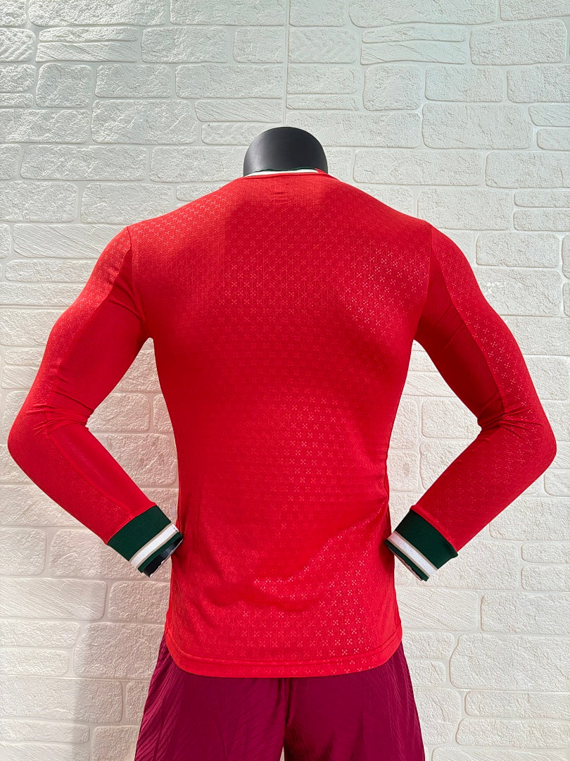 Portugal 25/26 Home Long Sleeve Football Shirt