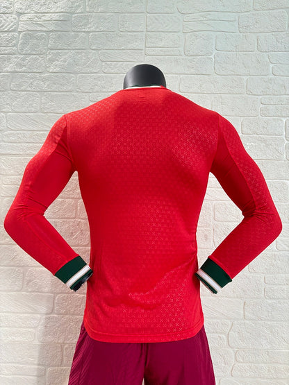 Portugal 25/26 Home Long Sleeve Football Shirt