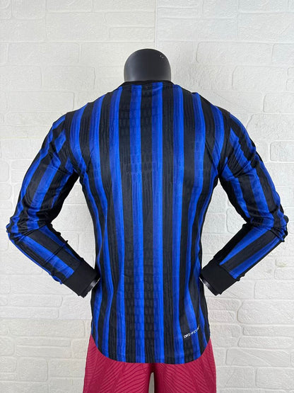 Inter Milan 25/26 Home Long Sleeve Football Shirt