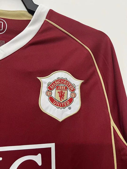 Manchester United 06/07 Home Long Sleeve Football Shirt