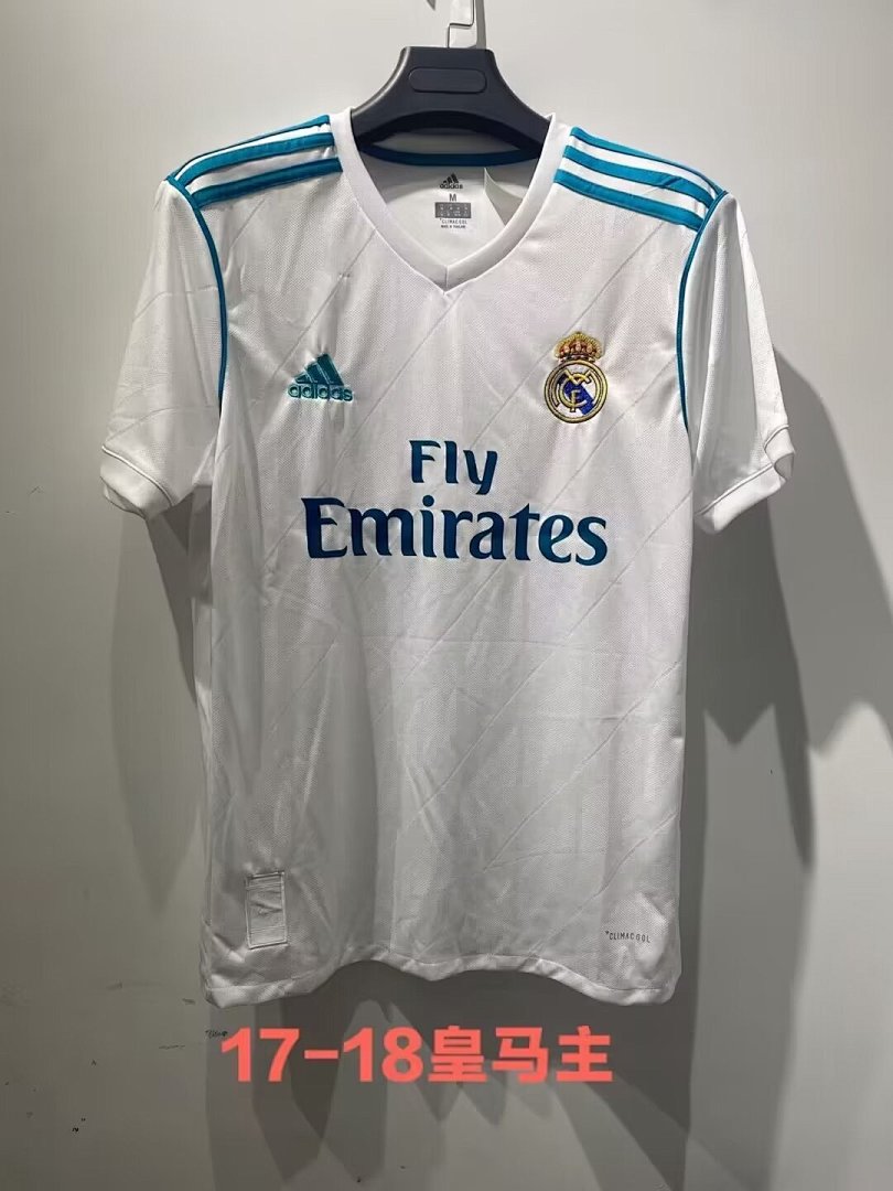 Real Madrid 17/18 Home Football Shirt