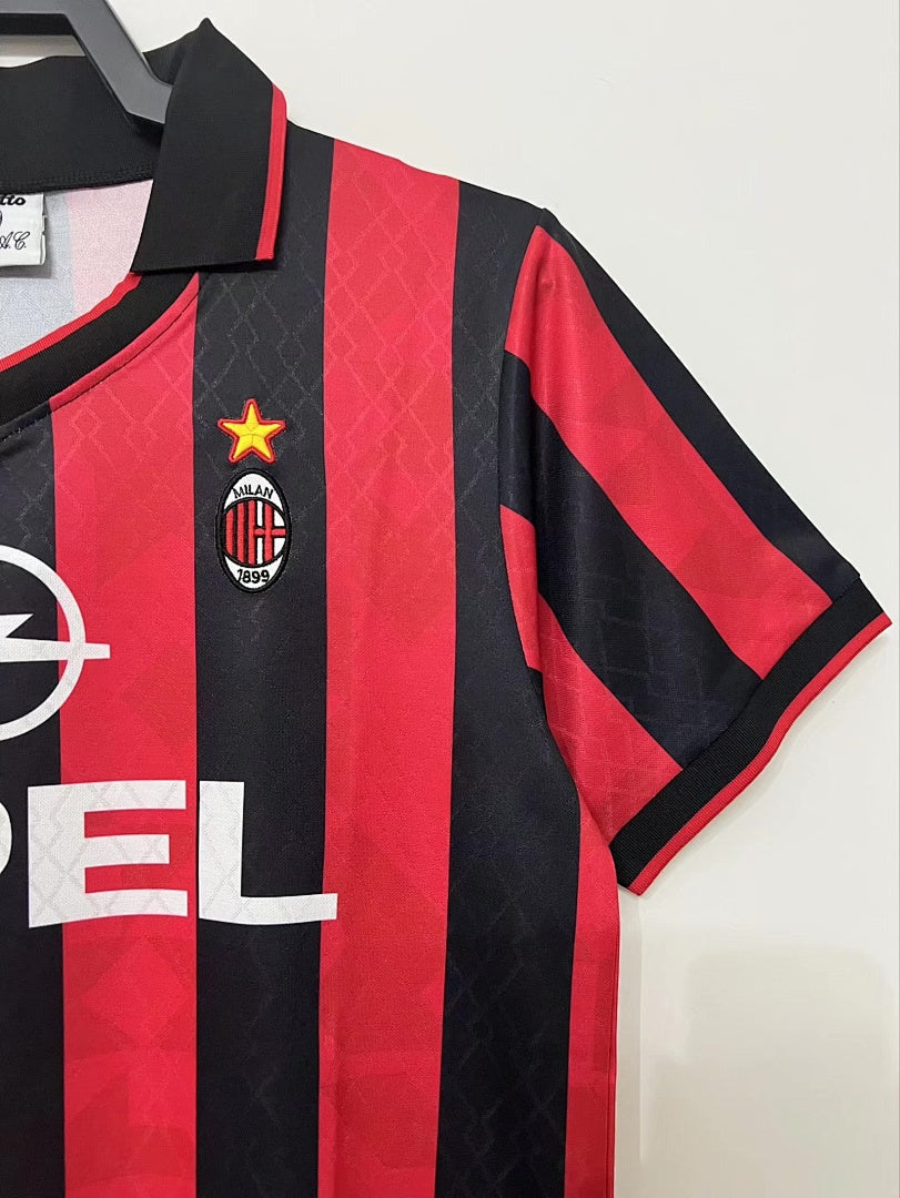 AC Milan 95/96 Home Football Shirt