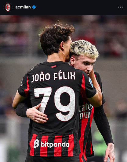 AC Milan 25/26 Home Player Version Football Shirt