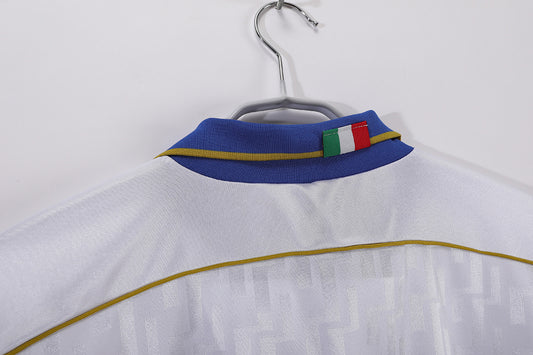 Italy 1995 Away White Football Shirt